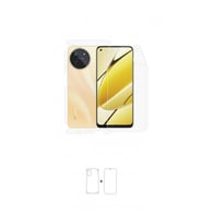Realme 11 4G Ön, Arka ve Yan 360 Derece Tam Kaplama Poliüretan Film
