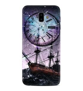 Samsung J6 Plus J7 Prime J7 Pro M20 Kılıf Desenli Silikon Time 1749
