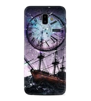Samsung J6 Plus J7 Prime J7 Pro M20 Kılıf Desenli Silikon Time 1749