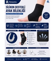 Destekli Ortopedik Ayak Bilekliği
