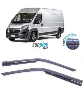 FIAT DUCATO  JUMPER BOXER 2006-2023 Uyumlu Cam Rüzgarlığı 2 Parça 1.SINIF