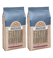 Kurukahveci Mehmet Efendi Brazilian Filtre Kahve Folyo Ambalaj 2x250g