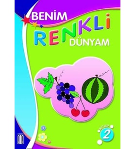 Ata Benim Renkli Dünyam Boyama Kitabı 2 (Beyaz)