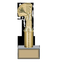 ODAK KUPA - Figürlü Kupalar - Briç Figürlü Kupalar FG-007 C - 24 cm