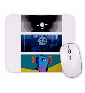 BT21 Mang Koya Shooky Hope Bts Mouse Pad.jpg