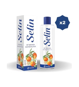 Selin Kolonya Mandalina 400 ml Pet - 2 Adet