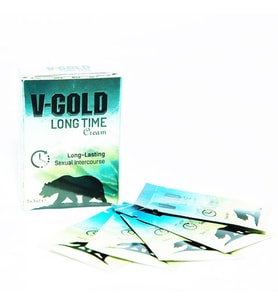 V-Gold Longtime Cream Bitkisel Krem 5 Adet x 3ML