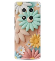 Honor Magic 7 Lite Kılıf Boutique Baskılı Resimli Rengarenk Çiçek Pcode -059