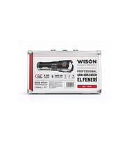 WISON WS-1010 Şarjlı El Feneri 5500 Lümen 13200 Mah Su Geçirmez Profesyonel