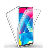Samsung Galaxy M10 Çift Taraflı Silikon Kılıf Şeffaf