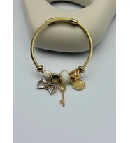 Çelik Gold Pandora Bileklik - 25-blk285