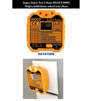 Pratik ve Güvenilir Soket Test Cihazı HESST30002