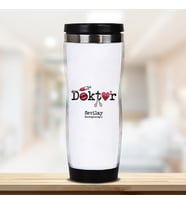 Doktorlara Hediye Kişiye Özel Termos Bardak
