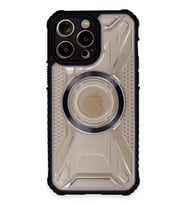 Newface Apple iPhone 13 Pro Kılıf Prag Magneticsafe Kapak - Siyah
