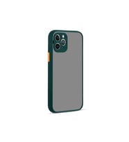 Apple iPhone 12 Pro Uyumlu Kılıf Zore Hux Kapak (Koyu Yeşil)