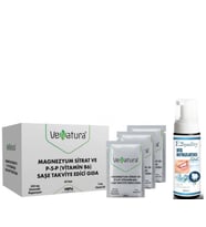 VeNatura Magnezyum Sitrat P-5-P Vitamin B6 60 Saşe - Diş Beyazlatıcı Köpük Hediye