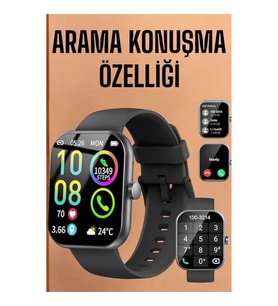 Mey İthalat® Akıllı Saat Tema Değiştirme Bluetooth Bağlantılı Arama Cevaplayan