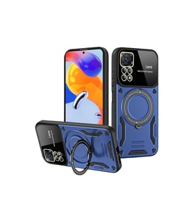 Realme 11 Pro Plus Joy Lens Standlı Kapak - Lacivert