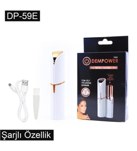 DEMPOWER ŞARJLI YÜZ TÜY ALICI EPİLASYON ALETİ FLAWLES KISA