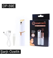 DEMPOWER ŞARJLI YÜZ TÜY ALICI EPİLASYON ALETİ FLAWLES KISA