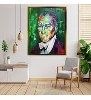 ÇERÇEVELİ ATATÜRK TABLO S289
