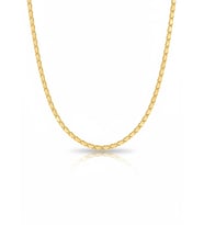 14 Ayar Altın Pullu Model Zincir – 65 cm