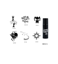 Özgür Ruh Spray Tattoo Geçici Sprey Dövme Seti