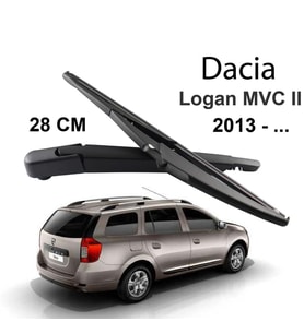 Dacia Logan MCV II Arka Silecek Kolu Ve Süpürgesi 2013 Sonrası