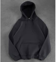 OVERSIZE KALİTE KAPÜŞONLU SWEATSHIRT - %100 KOMPAKT PENYE ŞARDONLU SWEATSHIRT (Beyaz)