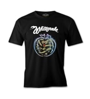Whitesnake - Snake Apple Siyah Erkek Tshirt