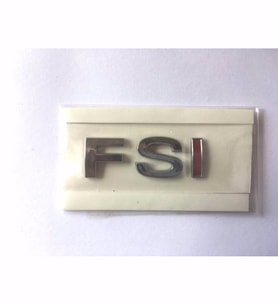 VOLKSWAGEN FSİ BAGAJ YAZISI TEK KIRMIZI (PASSAT B6 - JETTA 5)