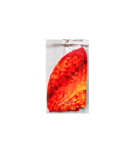 Avessa Dijital Baskılı Turuncu Desenli Bez Bone BB10-4 (Karışık)