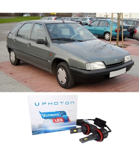 Citroen ZX Led Xenon Uzun + Kısa Far Ampulü H4 Ultimate Yeni Seri Beyaz