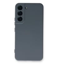 Newface Samsung Galaxy S23 Plus Kılıf Nano içi Kadife Silikon - Gri