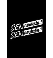 Sen Nerdesin ? Sticker Oto Cam Sticker Beyaz 21*8 Cm