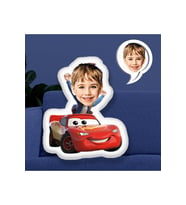 Kişiye Özel Fotoğraflı Şimşek Mcqueen Yastık 115556 30 cm