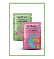 DERMOKİL Yoğun Nemlendirici Ayak Maskesi 30 ml + Onarıcı El Maskesi 30 ml 2 ' li Set