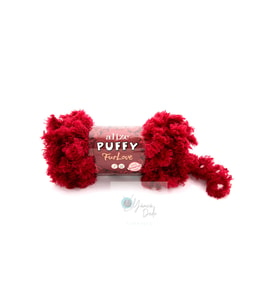 ( 5 Adet ) Puffy Furlove 56 Elle Örülen Kalpli Yastık Bebek Battaniyesi Örg