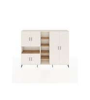 Arges Dolap 13 Raflı 6 Kapaklı 220x30x163 Aytaşı-Aytaşı/Çam