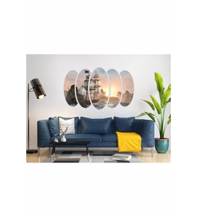 KORSAN GEMİSİ DENİZ MDF TABLO-1353