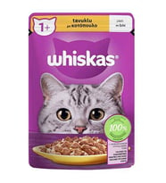 Whiskas Pouch Tavuk Etli Yaş Kedi Maması 85 gr