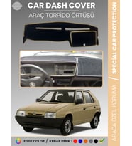 SKODA FAVORİT (1987-1995) Torpido Örtüsü Ön Göğüs Halı Torpido Koruma Birebir Uyum Kaymaz UV Koruma