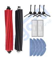 ROBOROCK S8 , S8+ ,S8 PRO-PRO ULTRA UYUMLU 1 Ana Fırça 4 Yan Fırça 2 Filtre 4 Mop PKT-iasgf0000742
