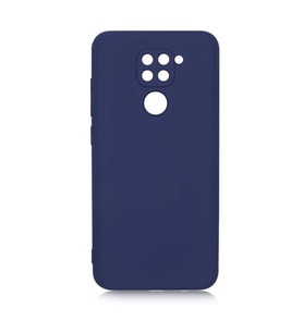Xiaomi Redmi Note 9 Kılıf Orj Lansman Serisi Pürüzsüz Esnek Kadife İç Kısım (Lacivert)