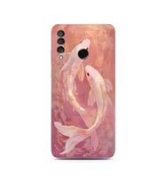 Huawei P30 Lite Uyumlu Baskılı Yumuşak Silikon Şeffaf Telefon Kılıfı