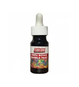 LİSANS ARTDECO  EBRU BOYASI 30ML SİYAH