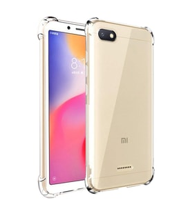 Xiaomi Redmi 6A Kılıf Şeffaf Nitro Anti Shock Kapak (Renksiz)
