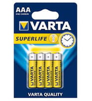 VARTA HEAVY DUTY  İNCE PİL Ç.K. 4'LÜ (Karışık)