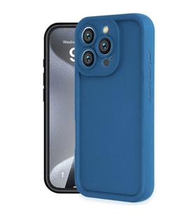 Apple İphone 16 Pro Kılıf Viera Silikon - Mavi
