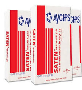AYGİPS SATEN PERDAH ALÇISI 25 KG